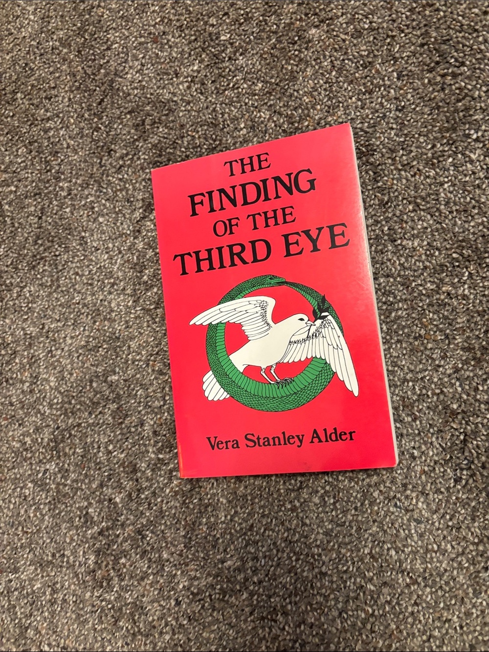 The Finding of the Third Eye - Bright Red Paperback